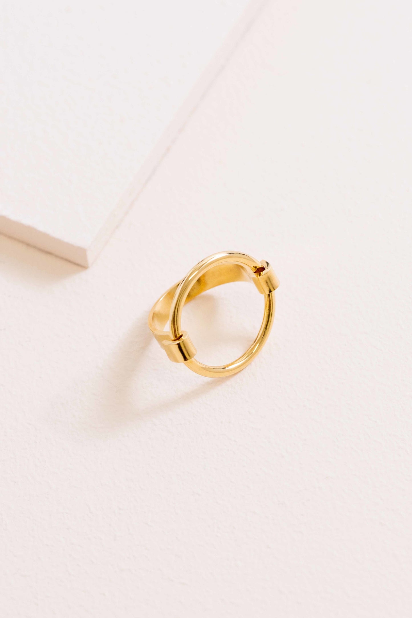 Sunny Circle Ring (14K)