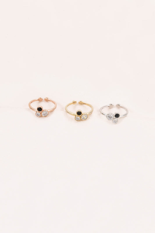 Lucky Three Stone Ring
