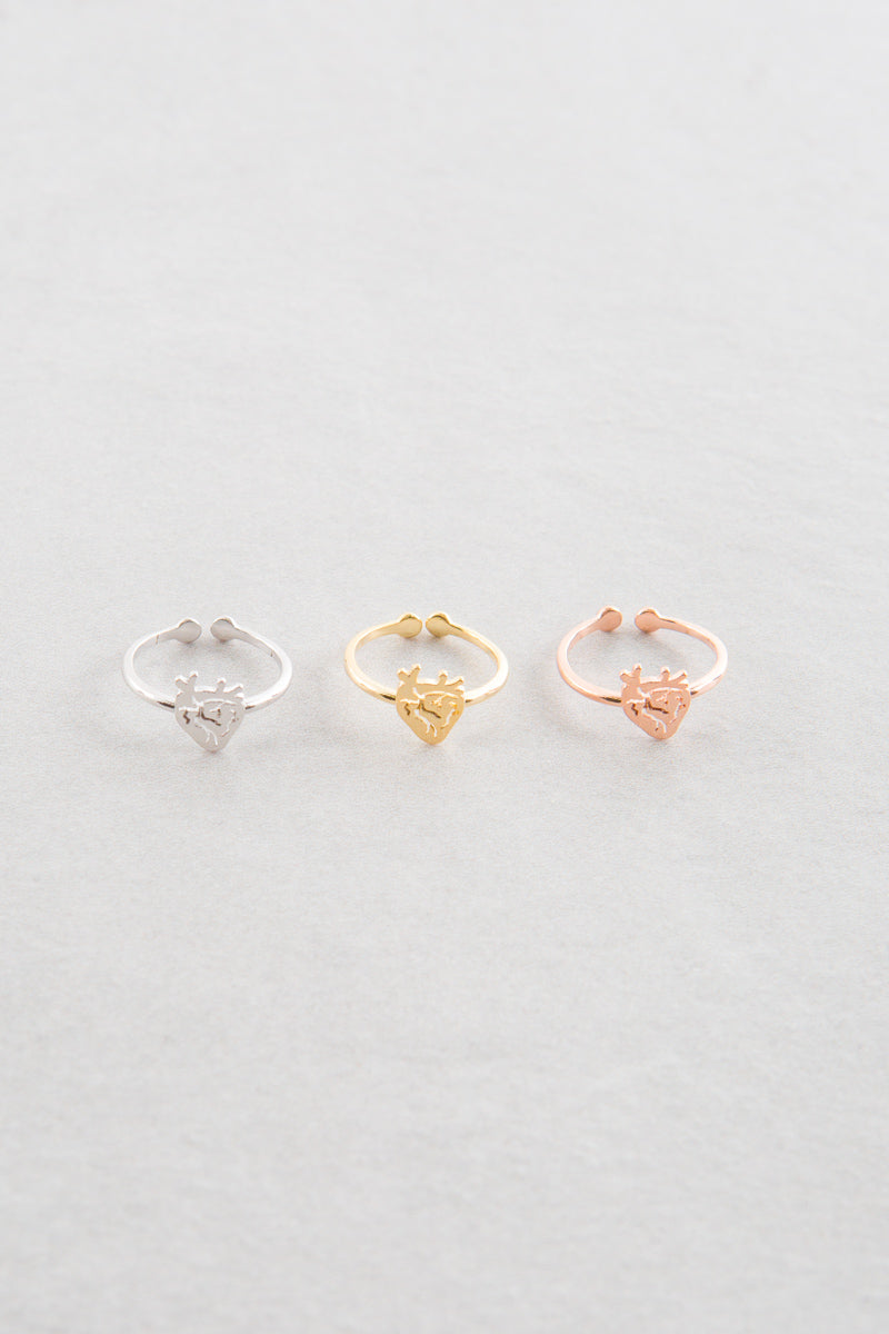 Heart Organ Ring