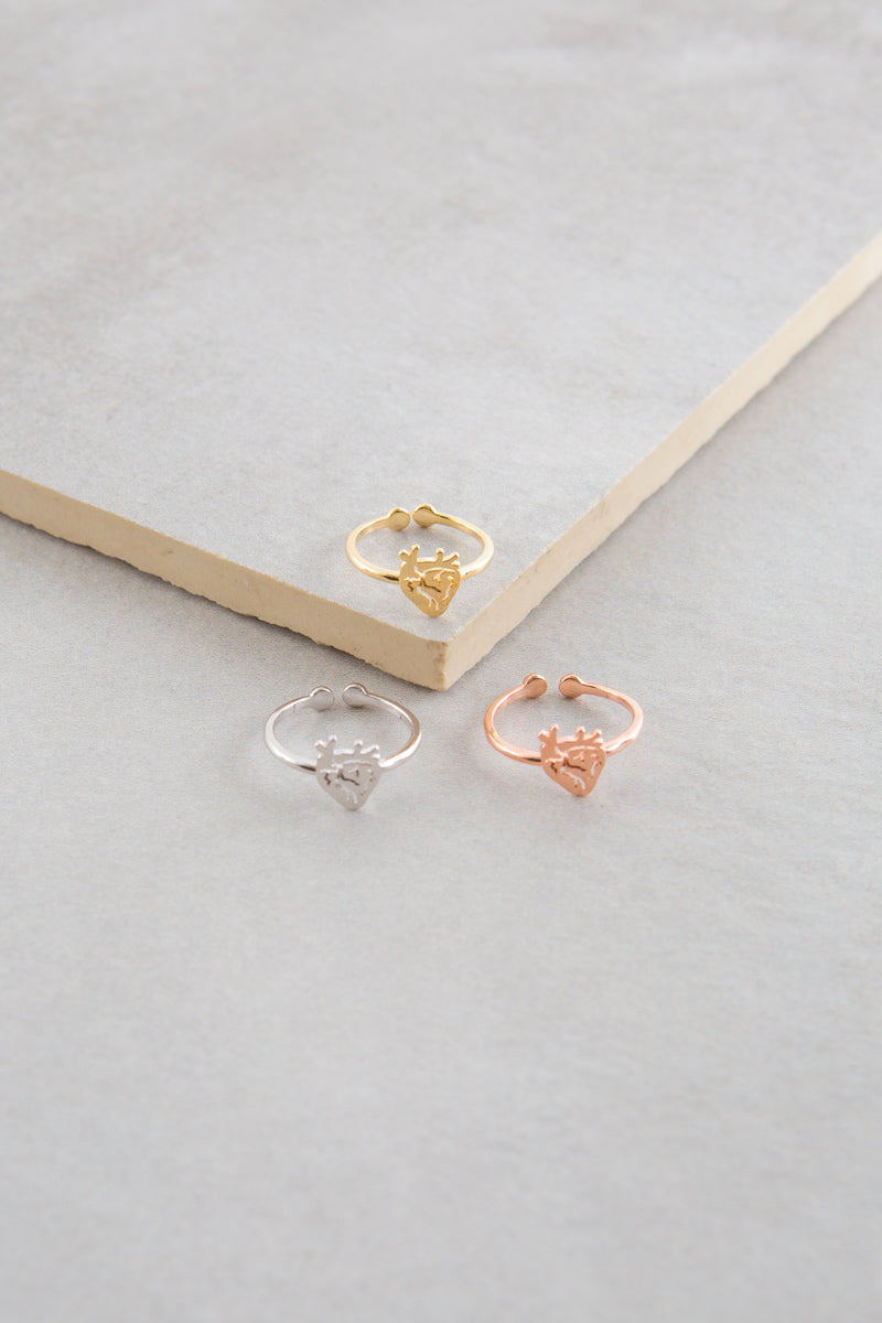 Heart Organ Ring