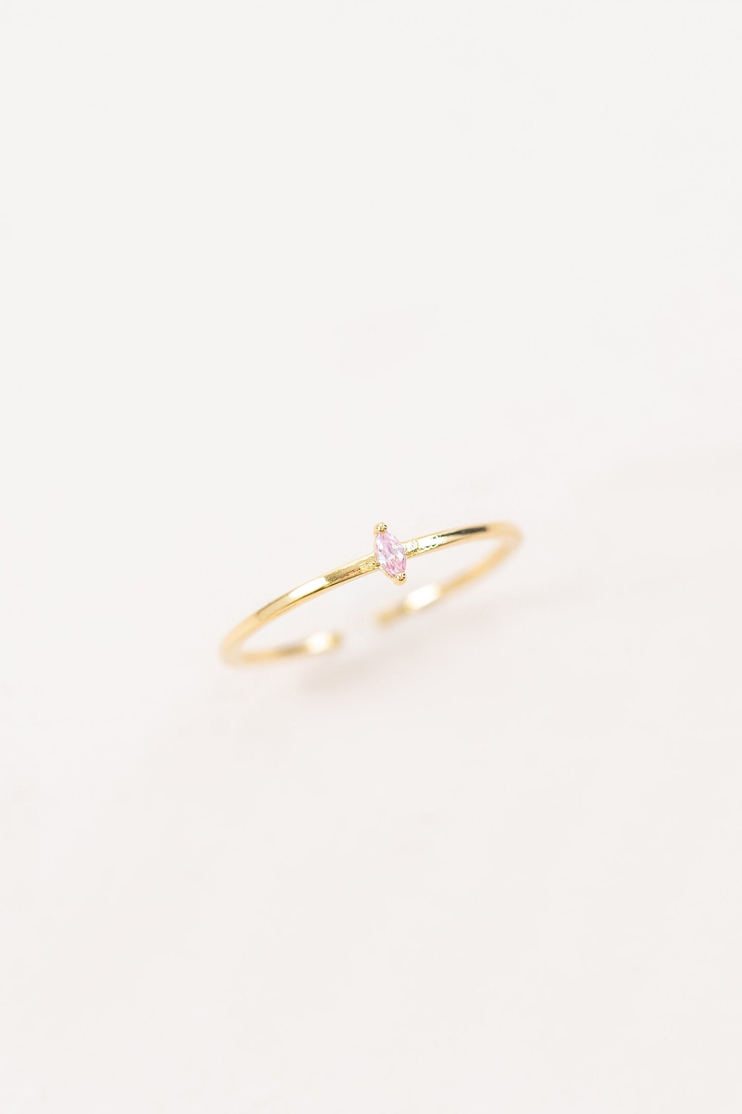 Solitary Simplicity Gem Stone Ring