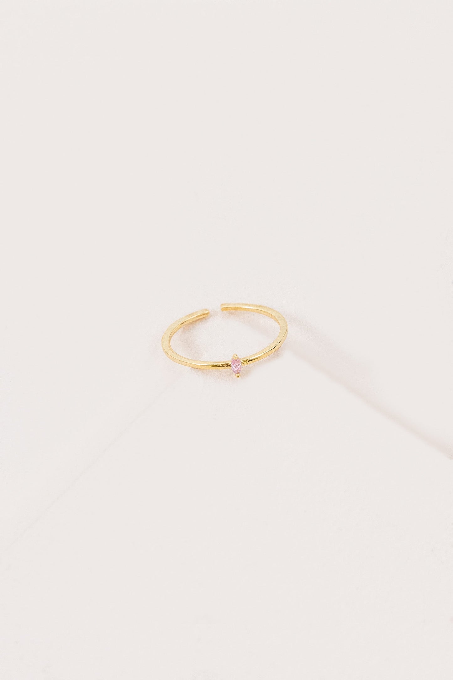 Solitary Simplicity Gem Stone Ring