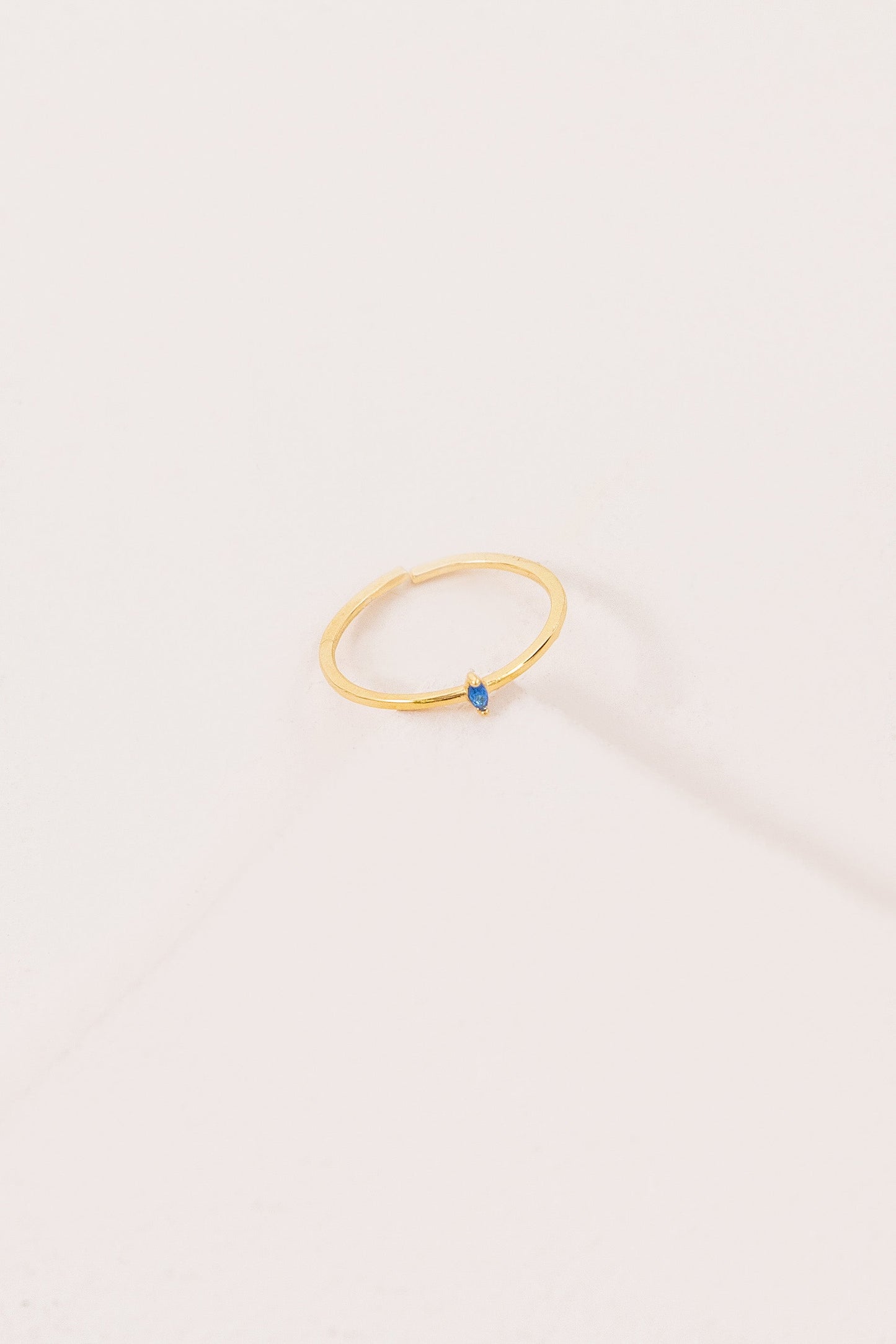 Solitary Simplicity Gem Stone Ring