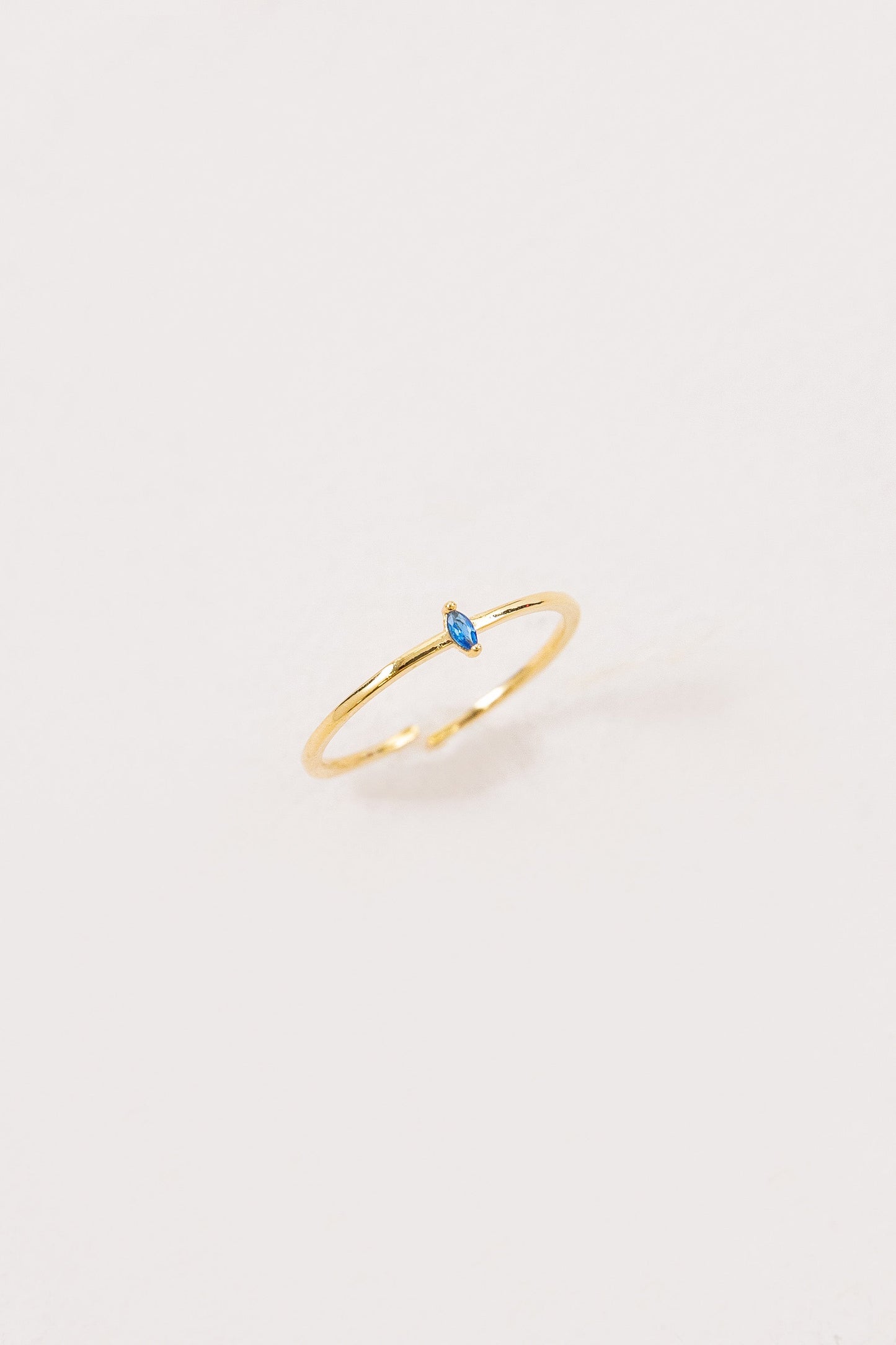 Solitary Simplicity Gem Stone Ring