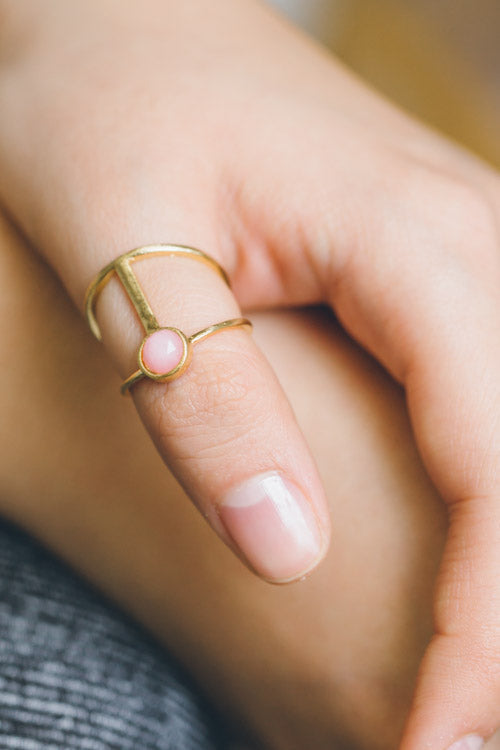 Athena Stone Ring