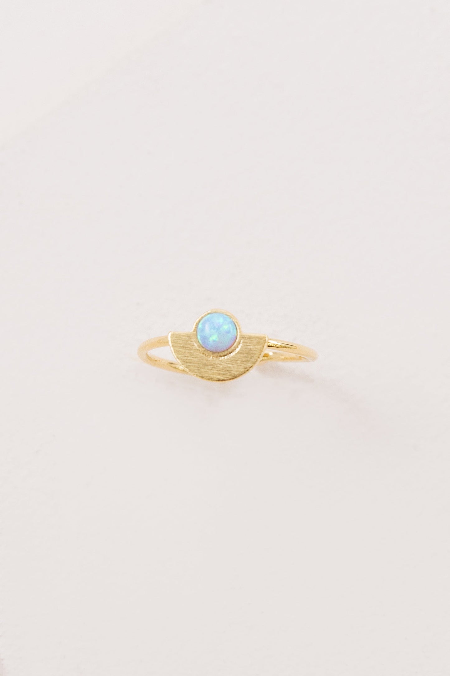 Pixum Wide Eye Stone Ring | Blue