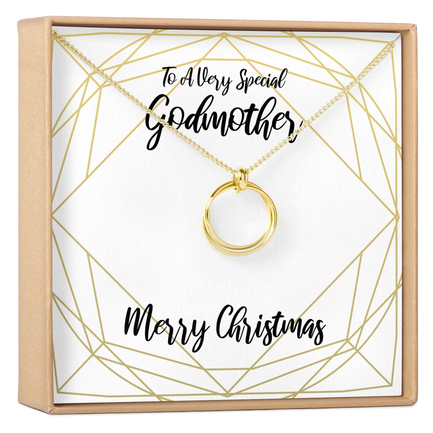 Christmas Gift for Godmother Necklace, Multiple Styles