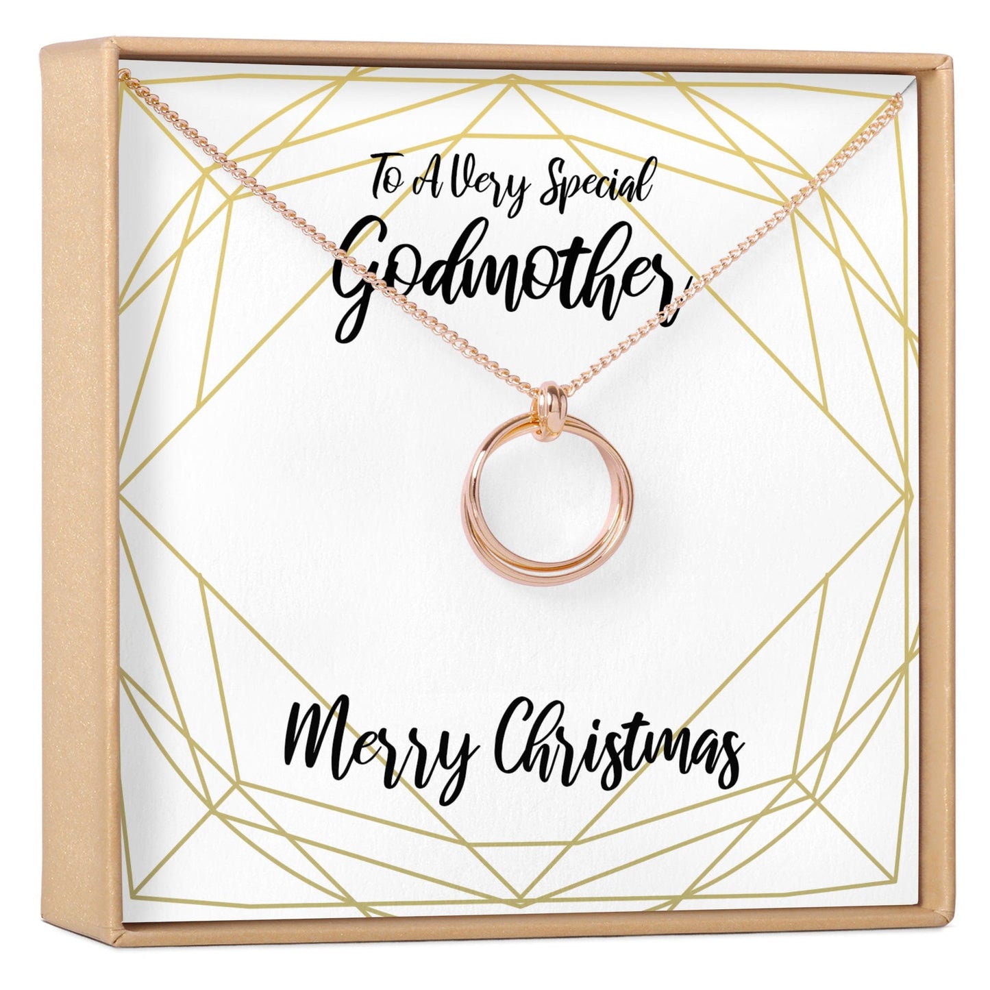 Christmas Gift for Godmother Necklace, Multiple Styles