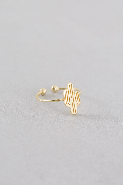Cactus Ring (18K Rose & 24K Gold)