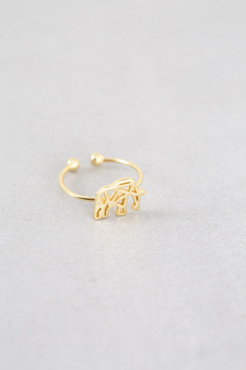 Elephant Ring (18K Rose & 24K Gold)