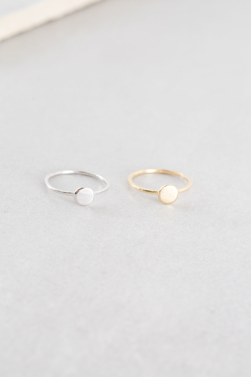 Round Form Ring (14K)