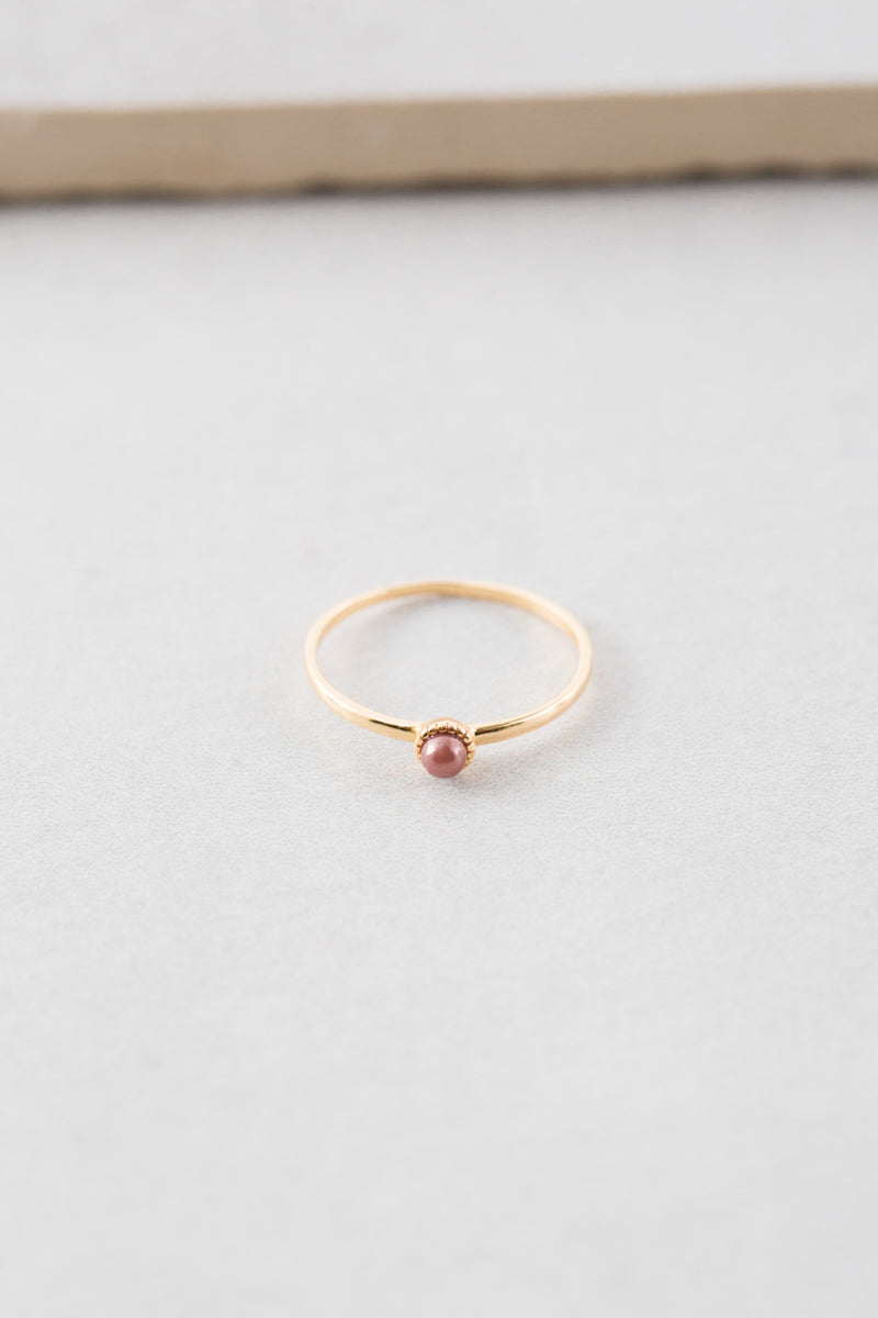 Finer Things Ring | Mauve (14K)