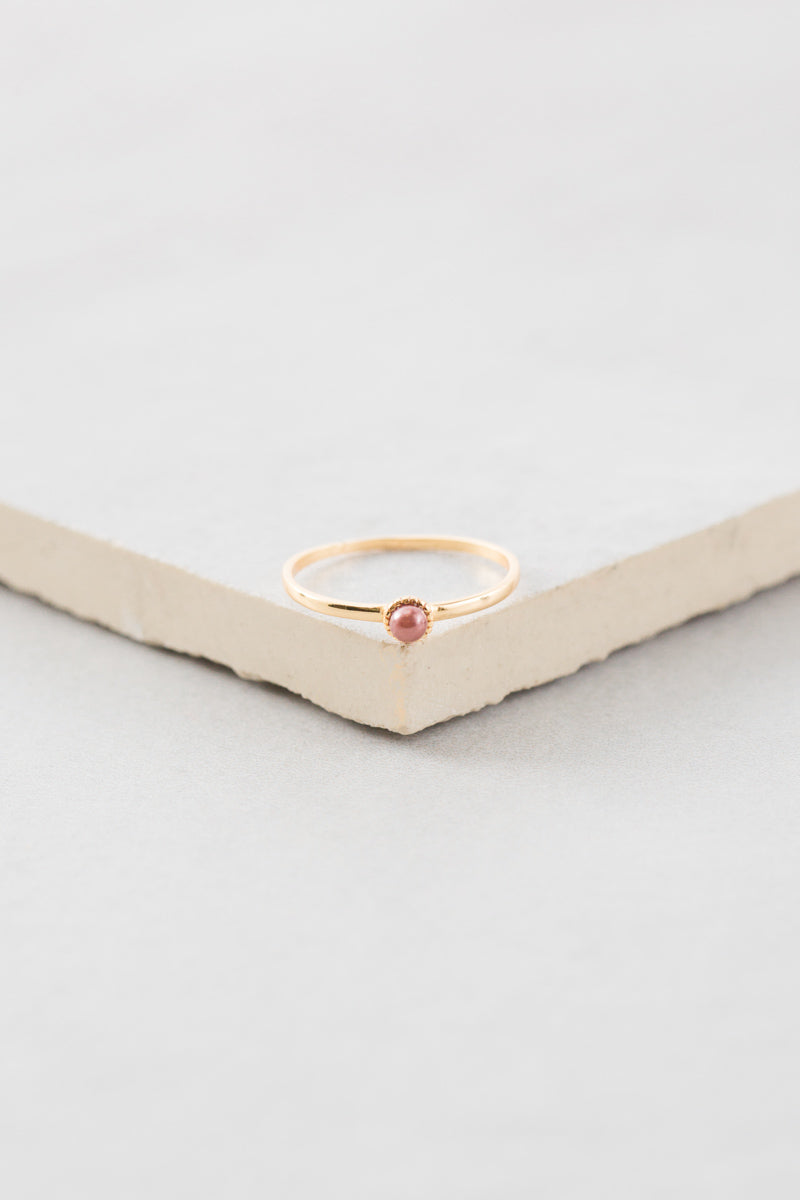 Finer Things Ring | Mauve (14K)