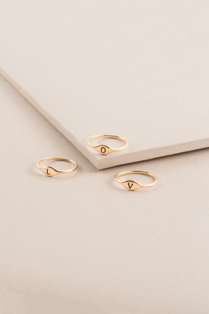 Initial Ring | Size 8