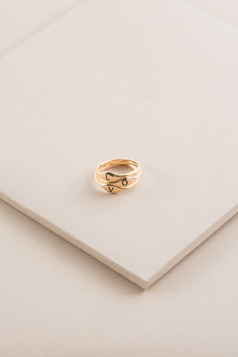 Initial Ring | Size 7
