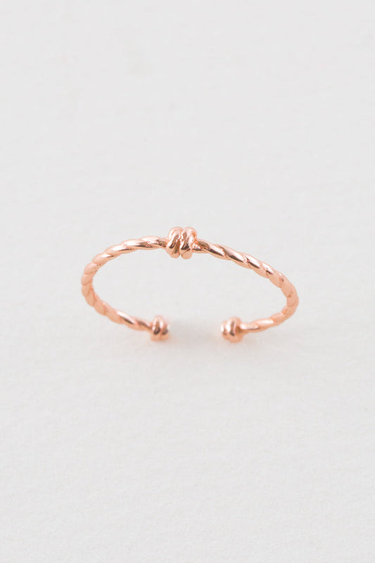 All Tied Up Ring | Rose Gold (14K)
