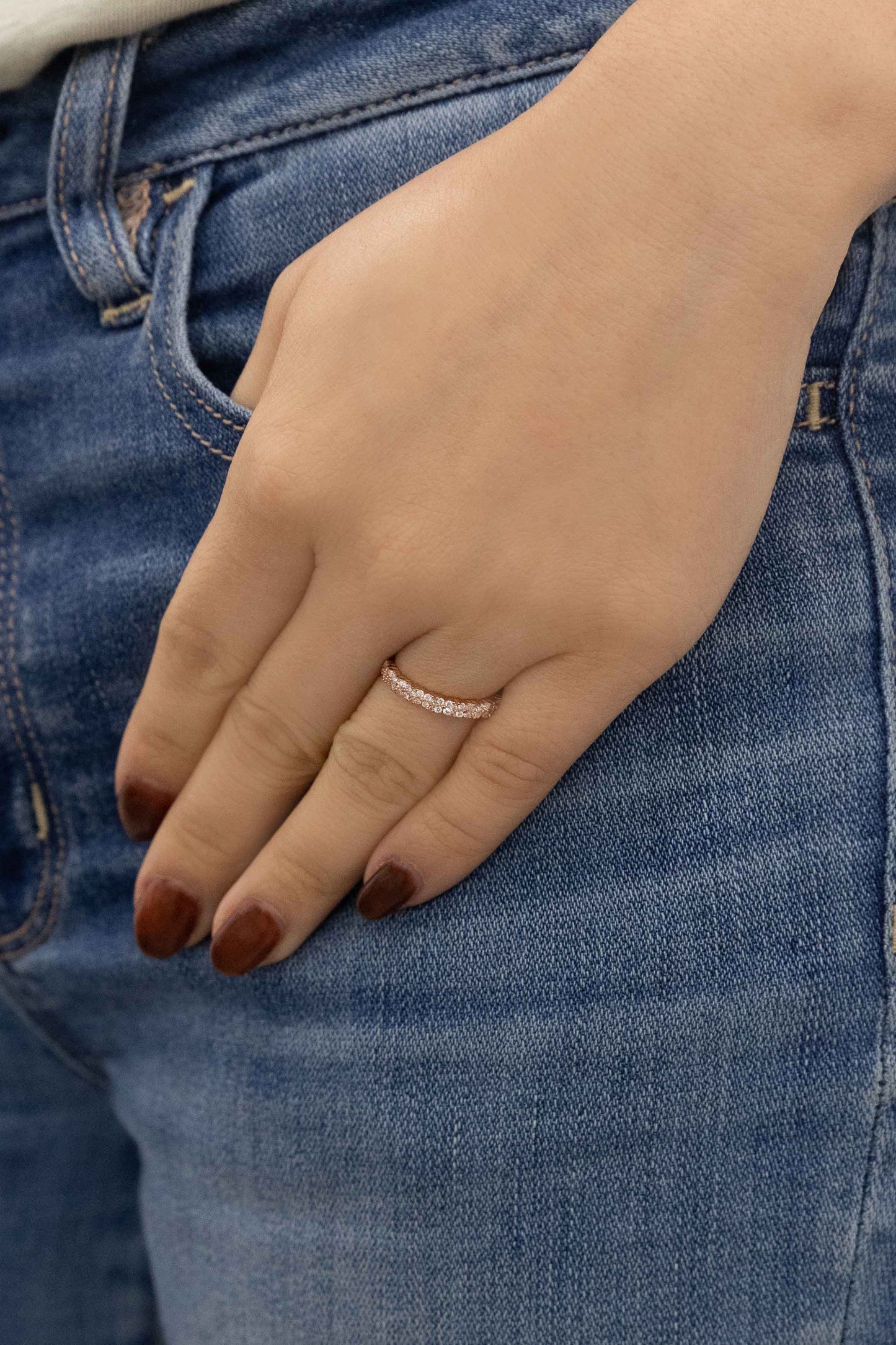 A Toast To You RIng | Rose Gold  (14K)