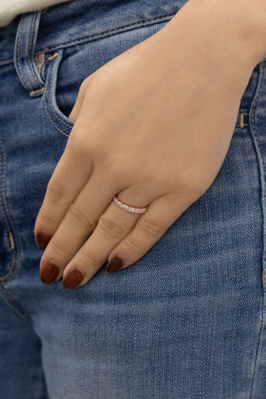 A Toast To You RIng | Rose Gold  (14K)