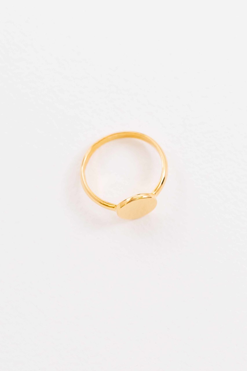 Cutest Thing Circle Ring | Gold (14K)