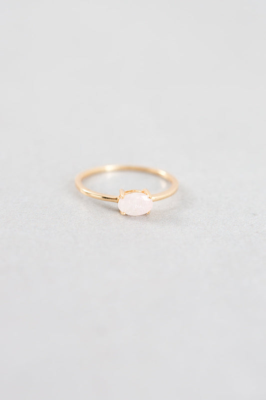 Pink Shimmer Ring | Gold (14K Gold)