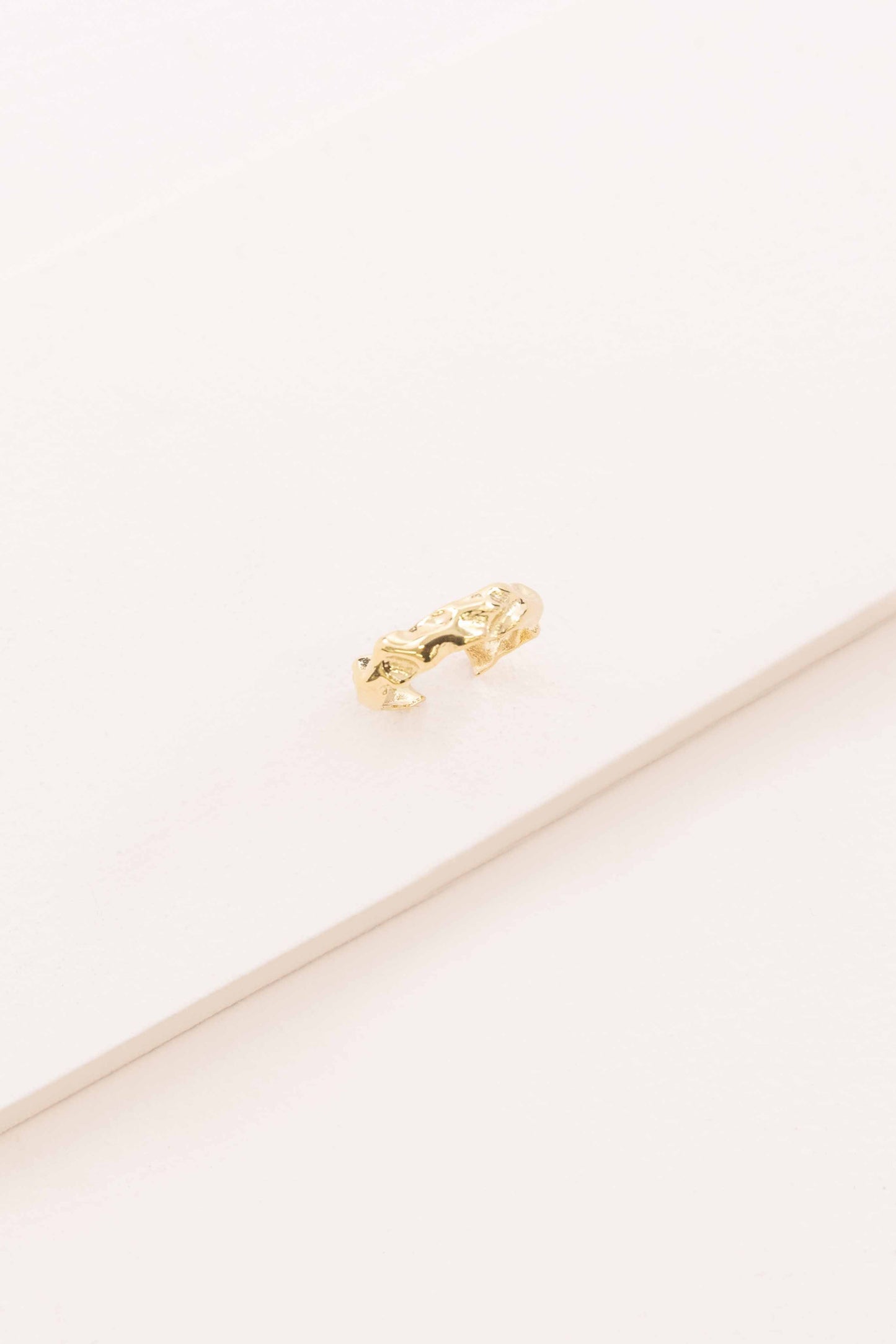 Gold Textured Ring