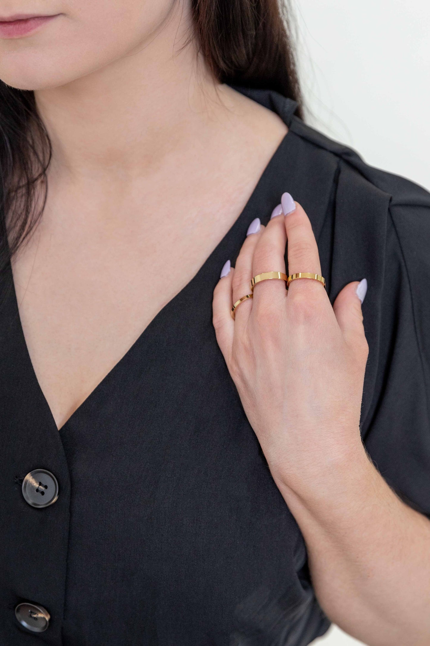 Step Up Ring Set (14K)