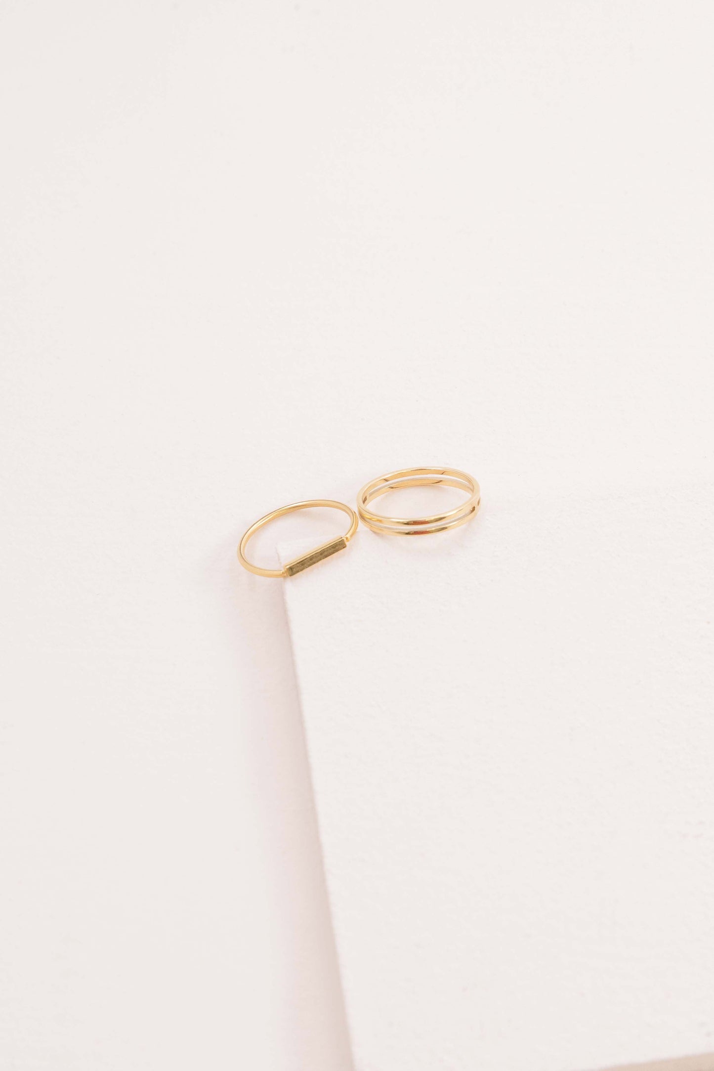 Set The Bar Ring Set