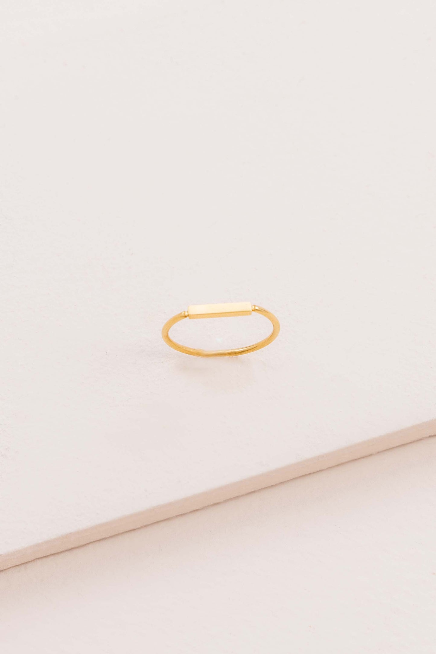 Set The Bar Ring Set