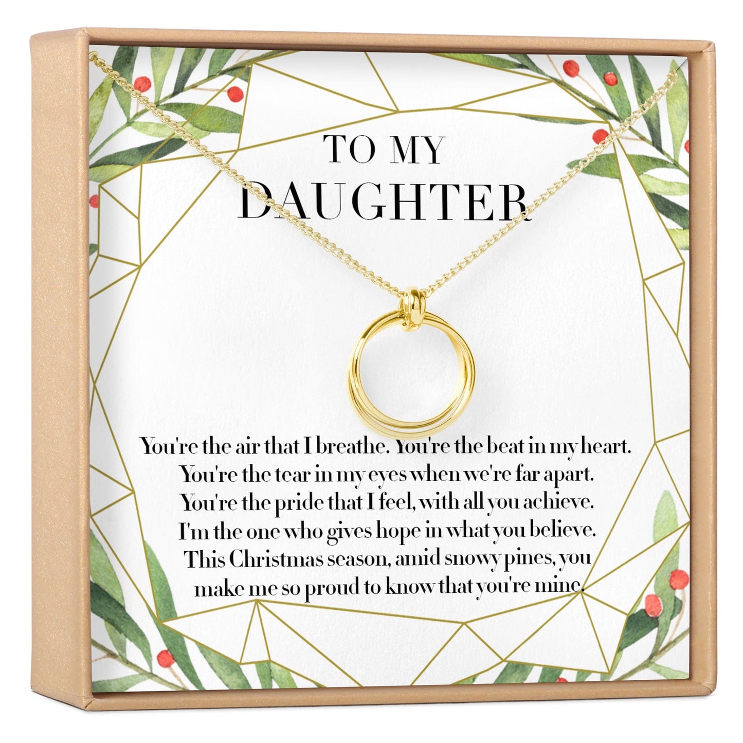 Christmas Gift for Daughter Necklace, Multiple Styles