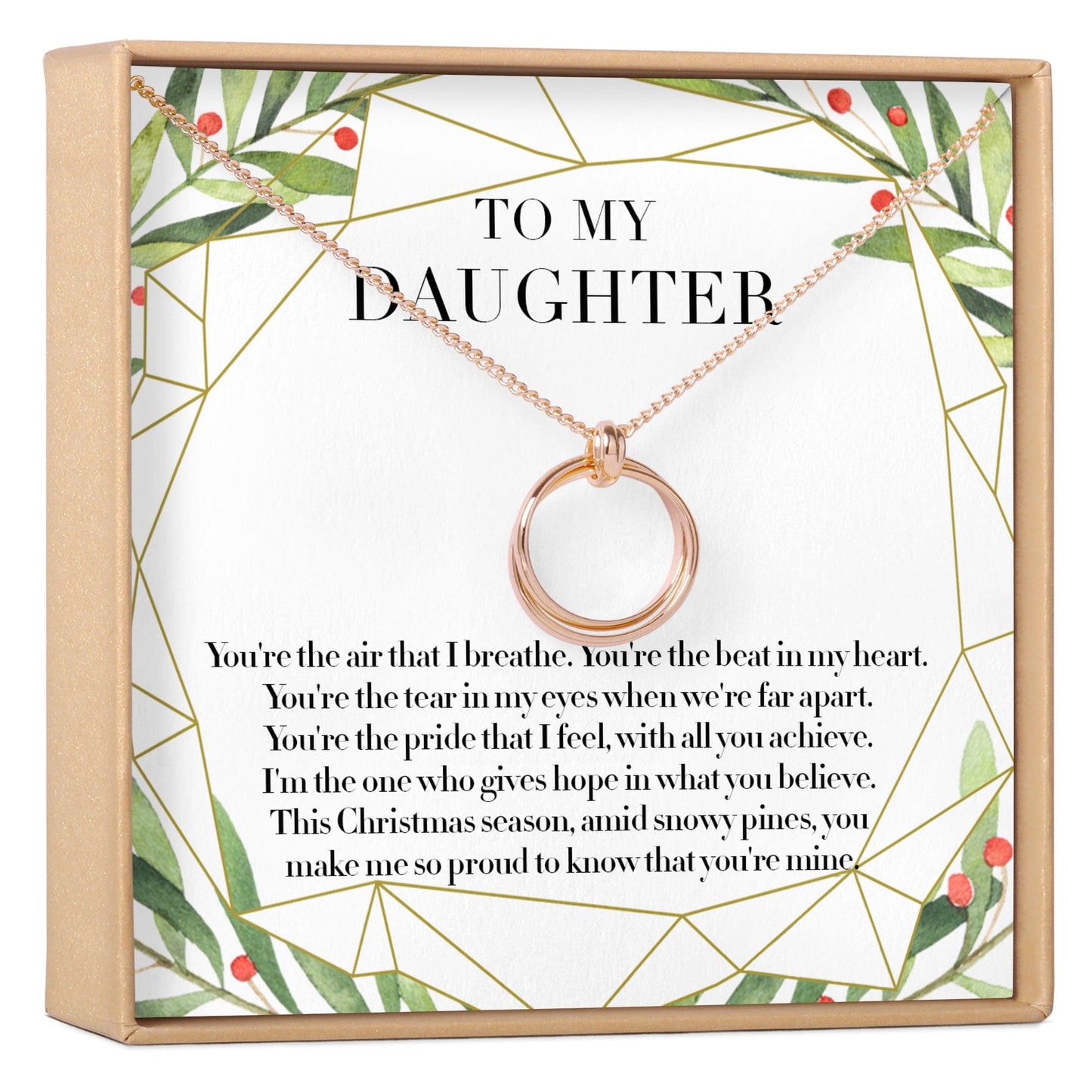 Christmas Gift for Daughter Necklace, Multiple Styles