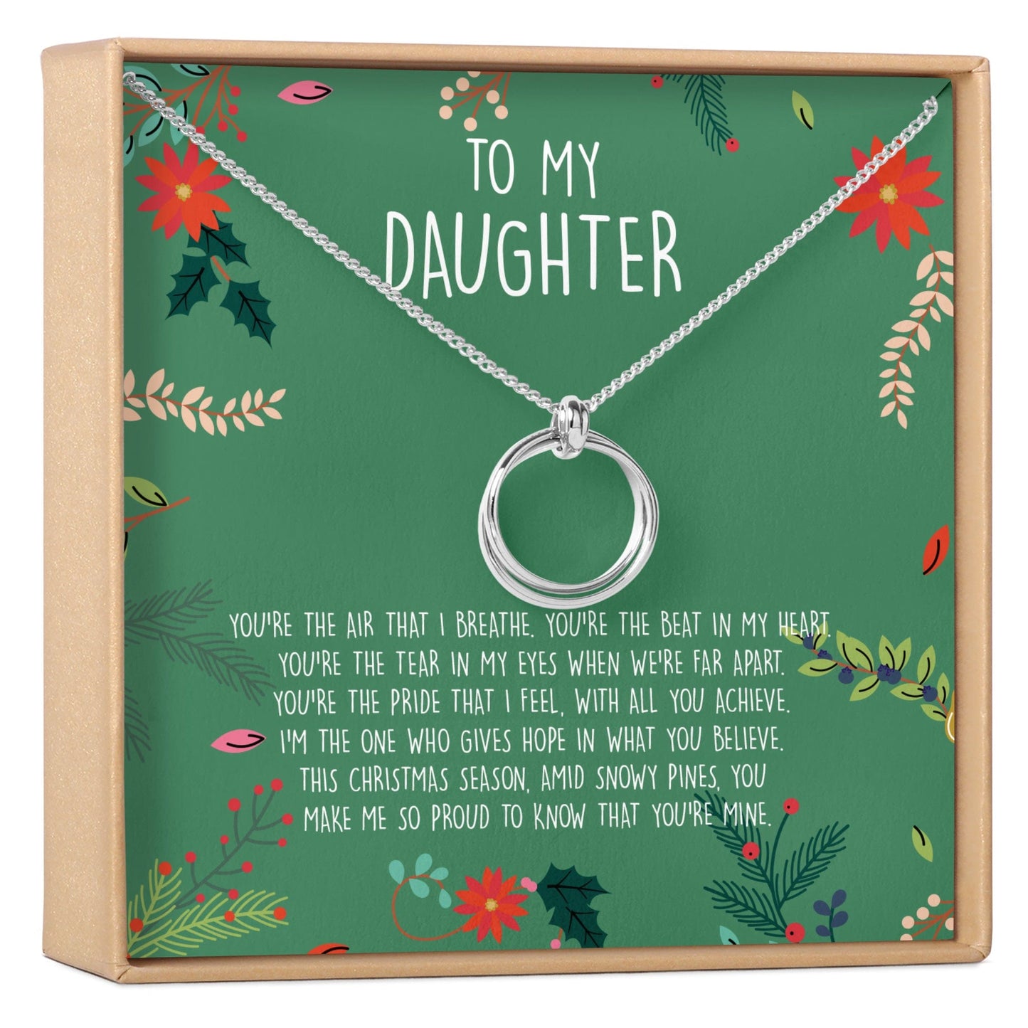 Christmas Gift for Daughter Necklace, Multiple Styles