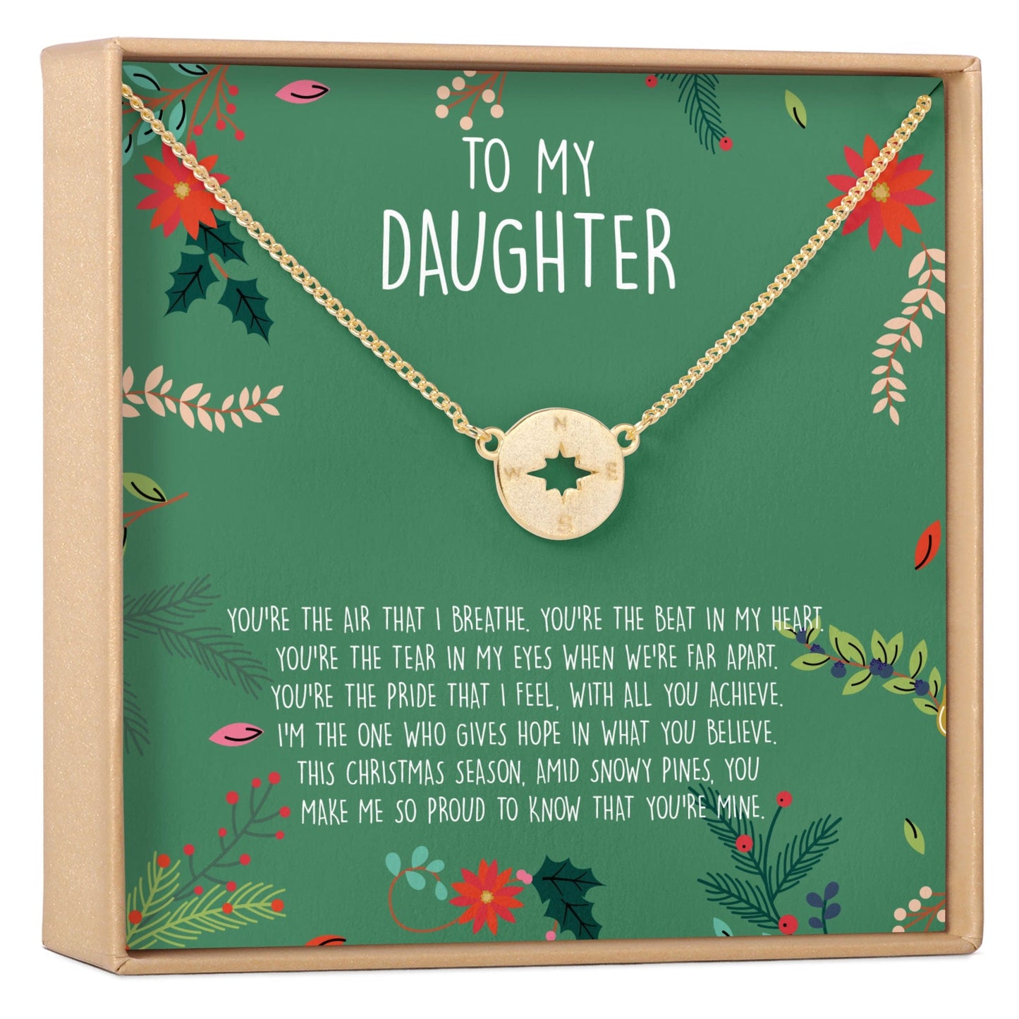 Christmas Gift for Daughter Necklace, Multiple Styles