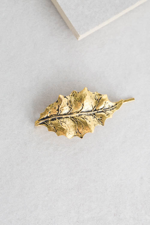 Leaf Hair Pin