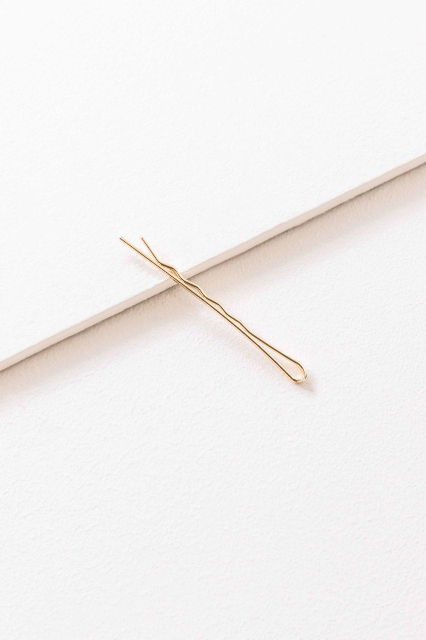 Golden Bobby Pin Set