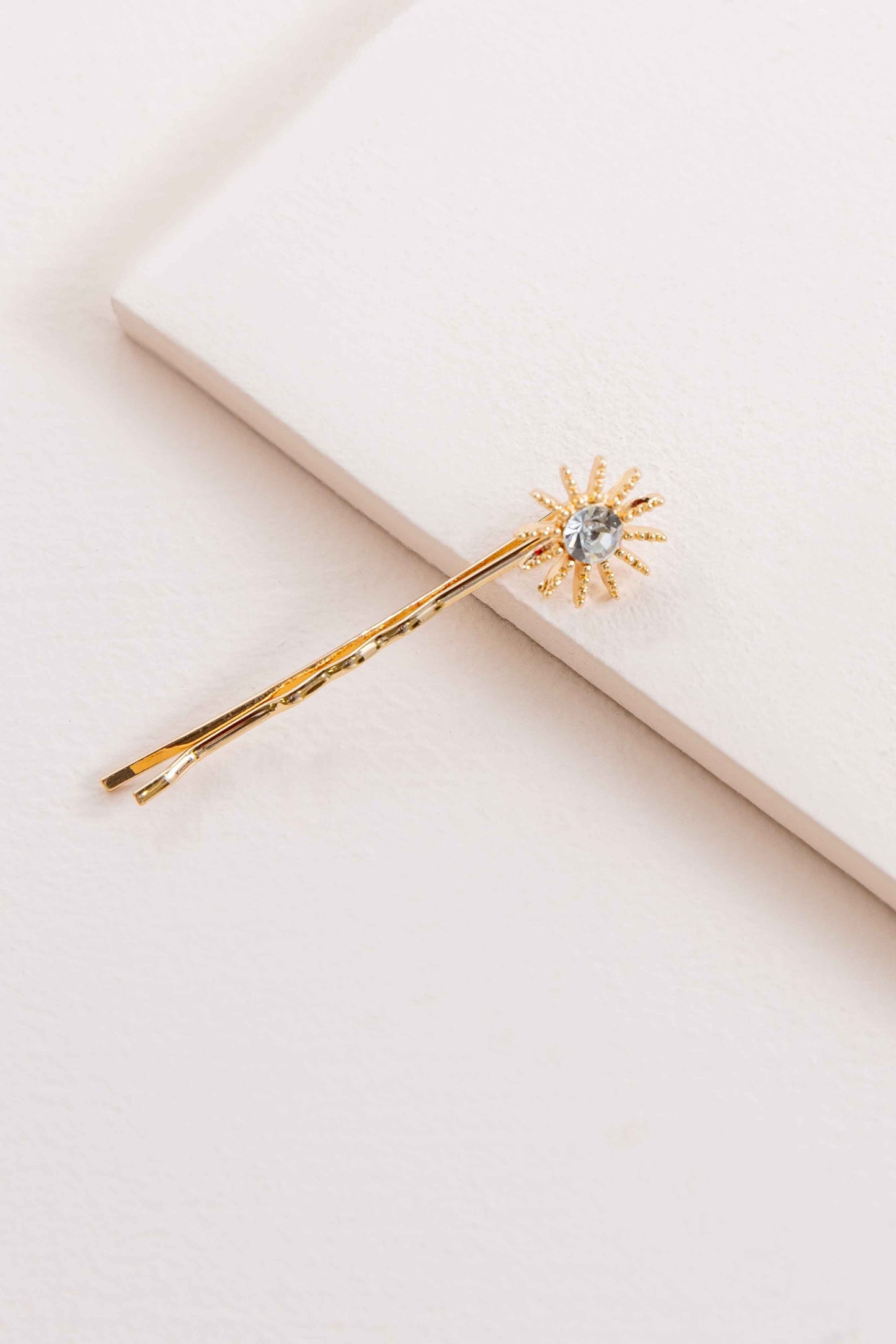 Golden Moonlight Hair Clip Set