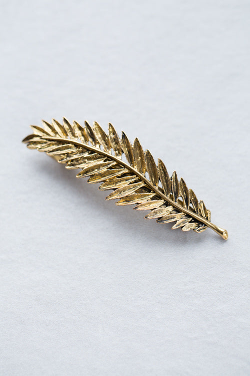 Leaf Barrette