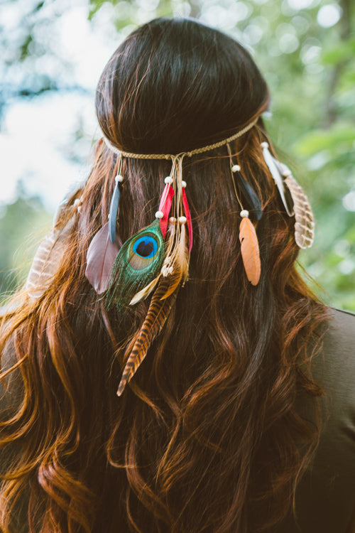Feather Headband | Dusk