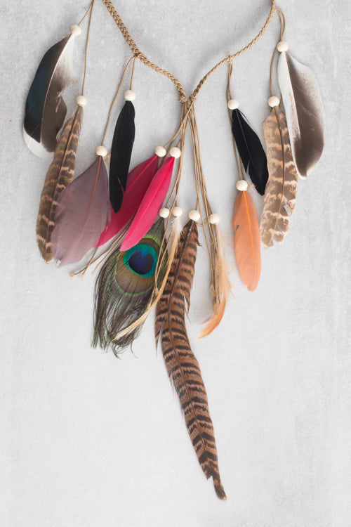 Feather Headband | Dusk