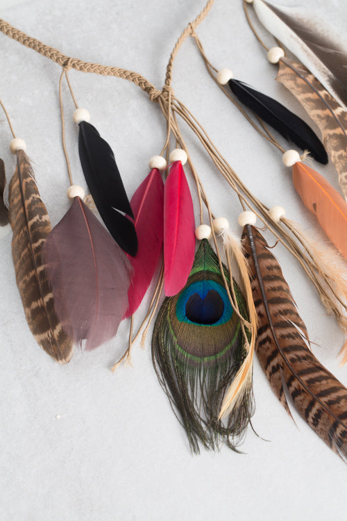 Feather Headband | Dusk