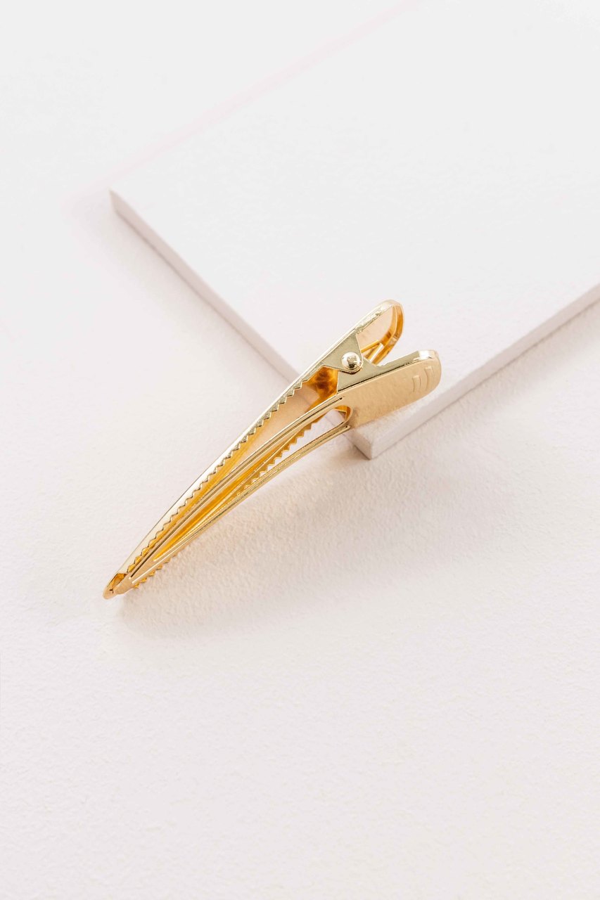 Glimmer Hair Clip | Gold