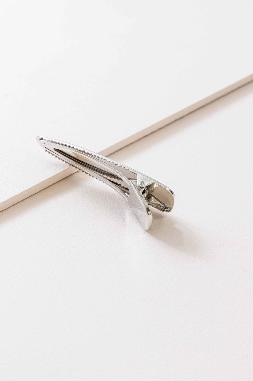 Glimmer Hair Clip | Silver