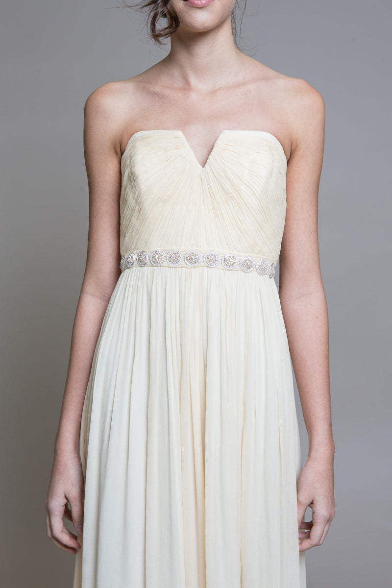 Round Crystal Bridal Belt