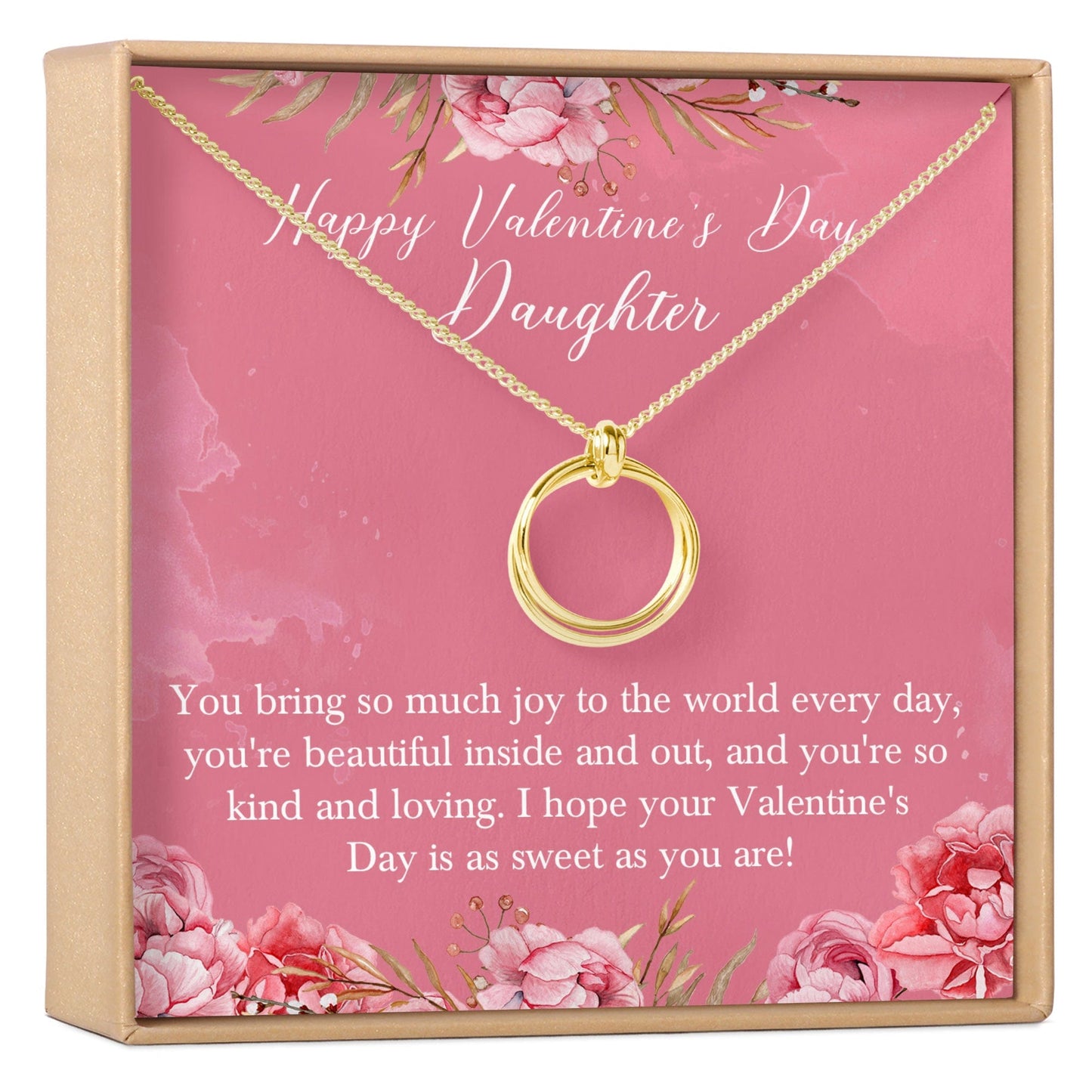 Valentine's - Daughter Necklace, Multiple Styles