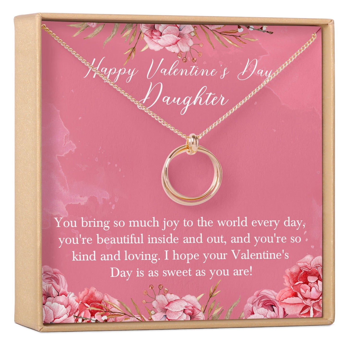 Valentine's - Daughter Necklace, Multiple Styles