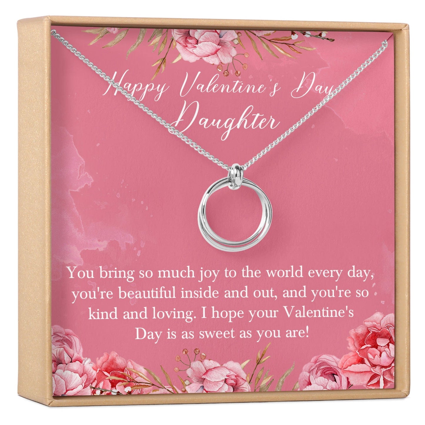 Valentine's - Daughter Necklace, Multiple Styles