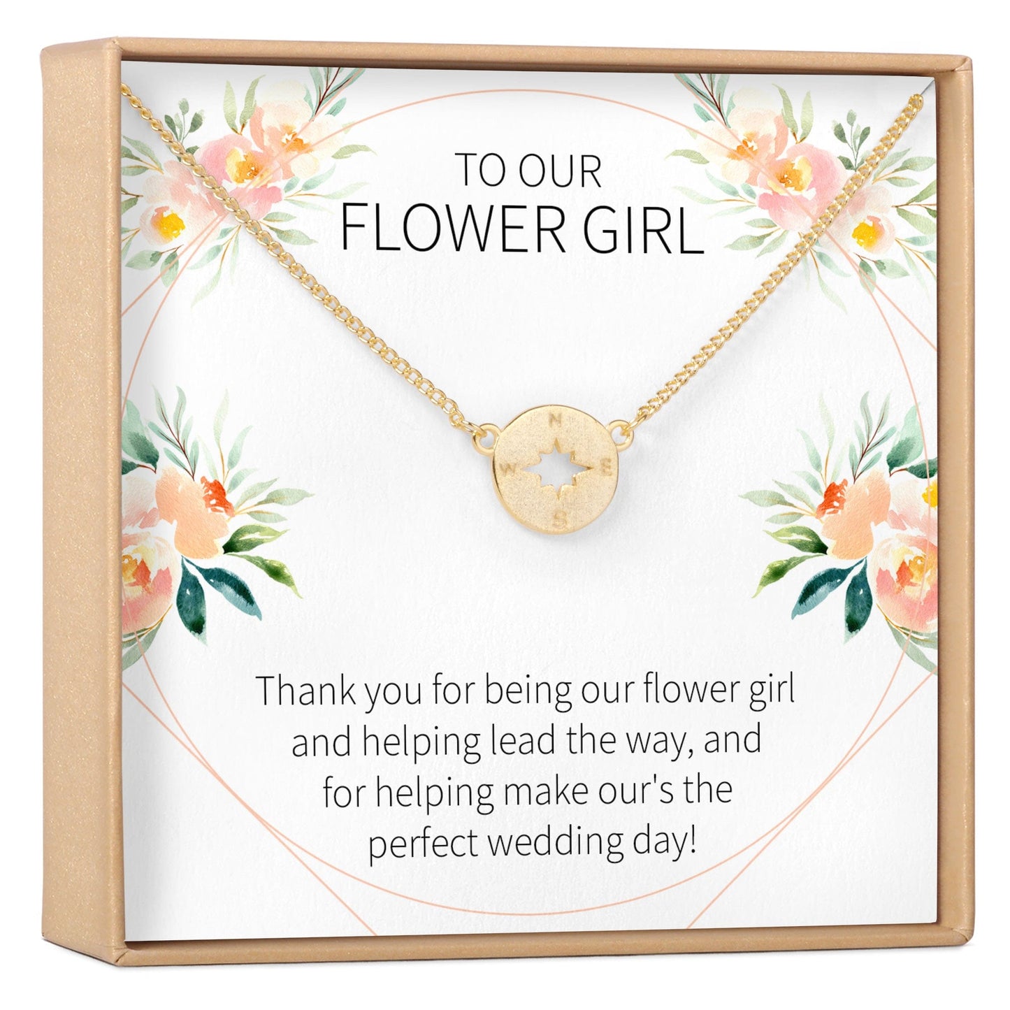Flower Girl Necklace, Multiple Styles