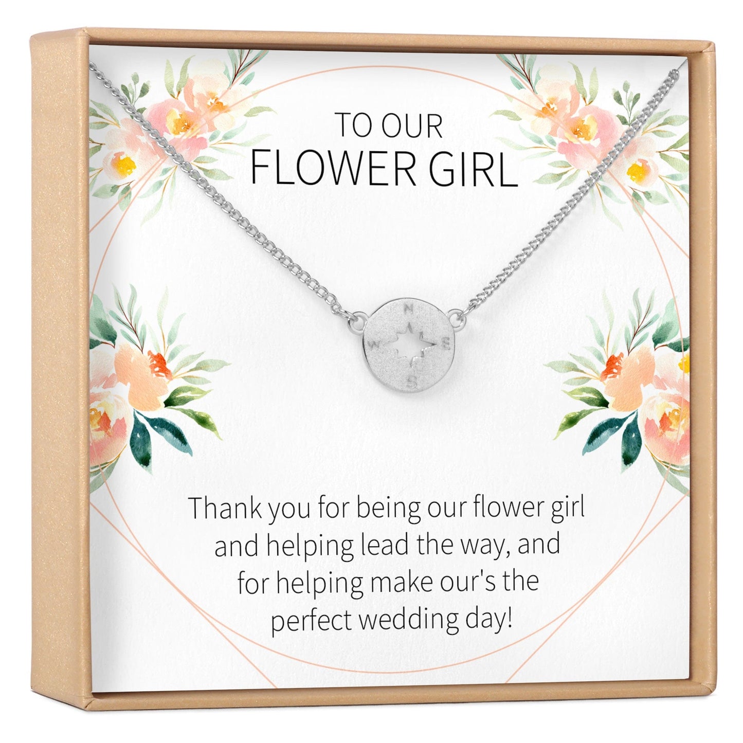 Flower Girl Necklace, Multiple Styles