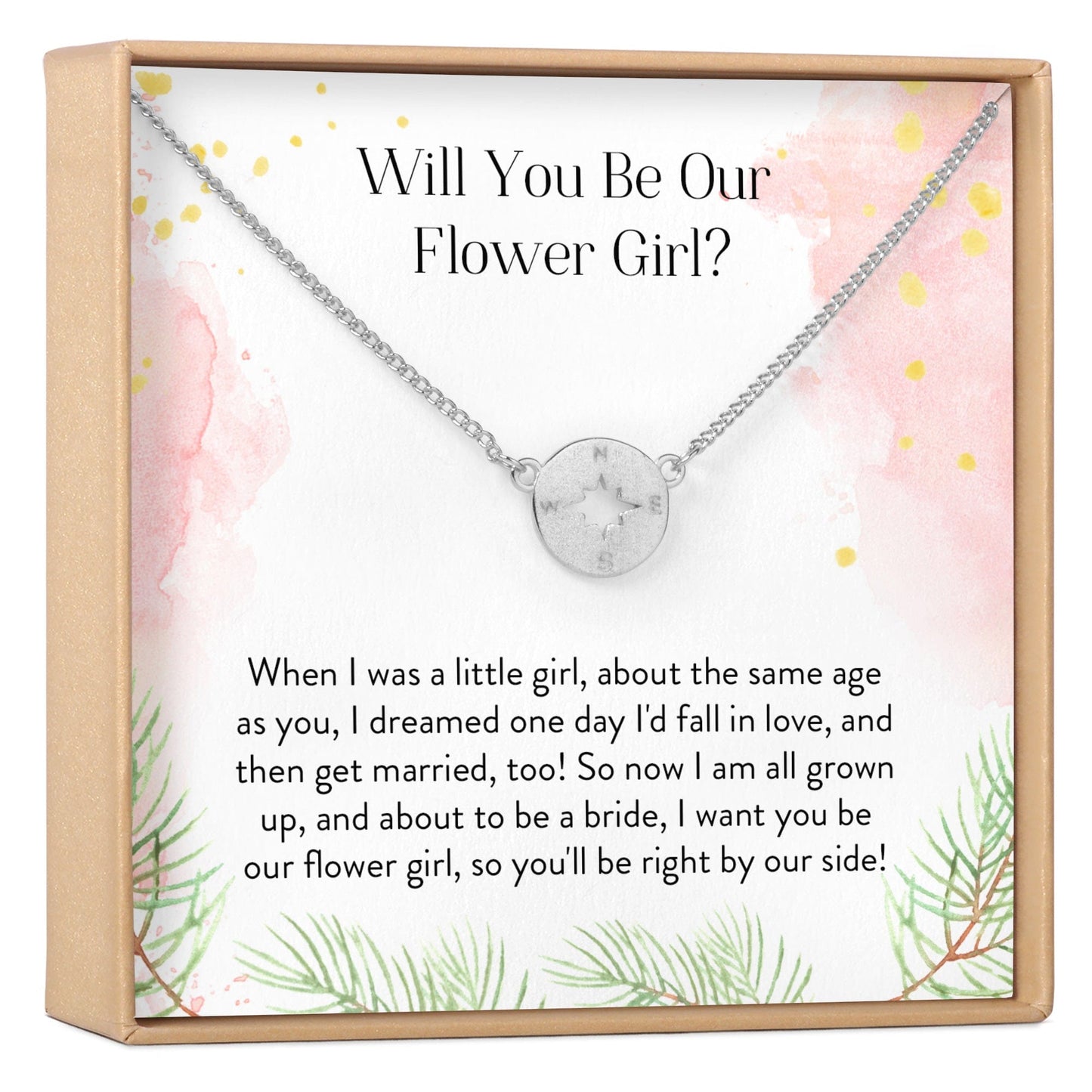Flower Girl Necklace, Multiple Styles