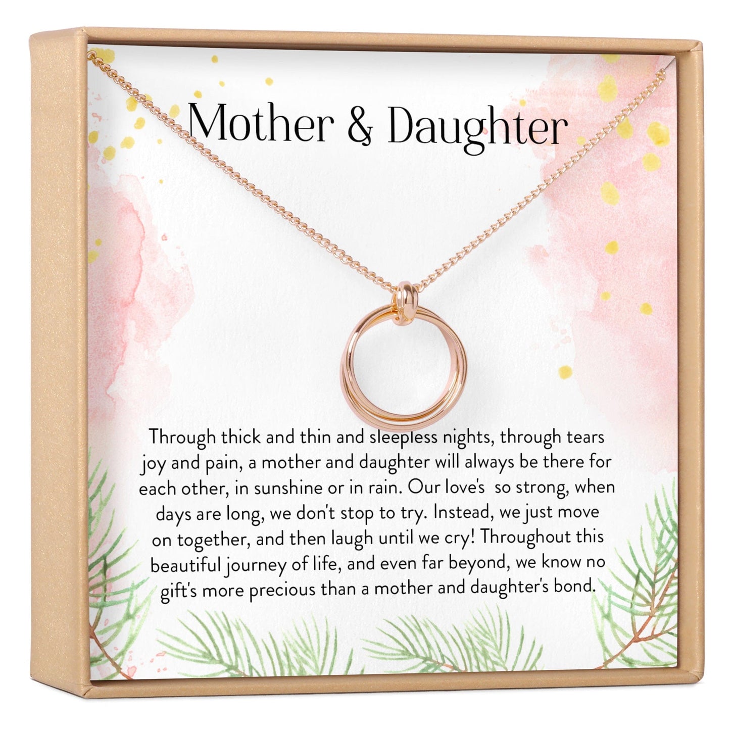 Mother & Daughter Necklace, Multiple Styles