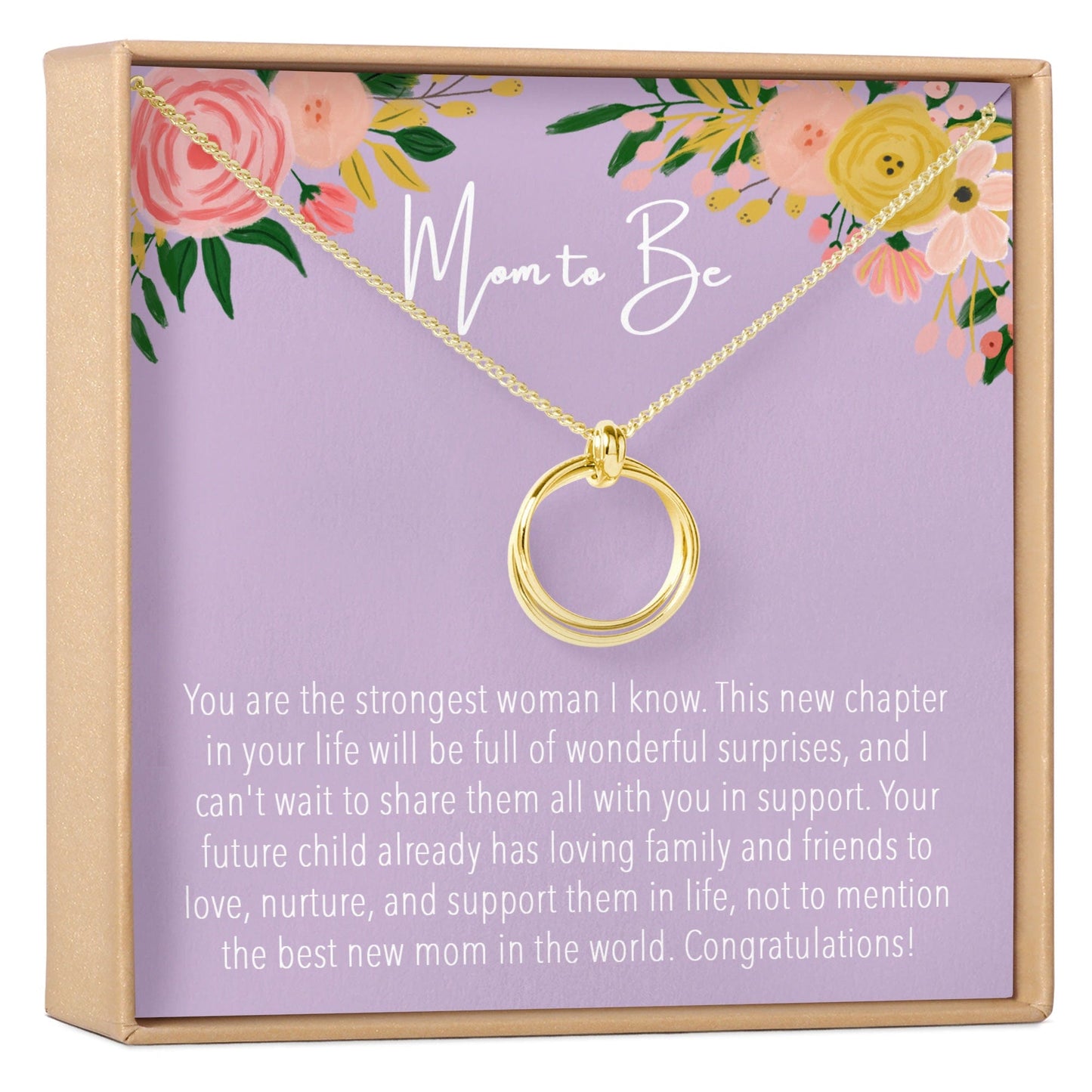 Expecting Mom Necklace, Multiple Styles